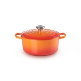 thumbnail of Le Creuset Signature Roaster round 24cm oven red (21177240902430)