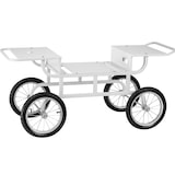thumbnail of Royal Catering - Royal Catering RCZT-01W Chariot pour Machine a Barbe a Papa (4 Roues, Longueur Adaptable, Acier Laqué) Blanc
