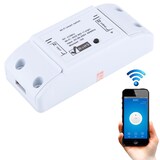 thumbnail of Interrupteur Connecté iOs Android Relais 433 Mhz Wifi Distance Minuterie Blanc YONIS