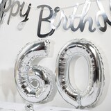 thumbnail of Ballons mylar 36 cm "0" argent (30 unités) MESA BELLA