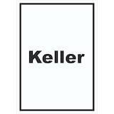 thumbnail of Keller Schild mit Text hochkant A3 (297x420mm)