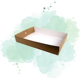 thumbnail of ECOLOMIQUE - 100 Pcs - Plateau en carton kraft - 450 x 308 mm, Hauteur: 79 mm - ECO210KTRAY4631