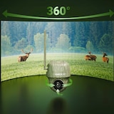 thumbnail of Reolink Go Series G450 mit Solarpanel 2 4G LTE 8 MP Wildkamera mit 360° Rundumsicht, Schwenk- & Neigefunktion, Erkennung von Tieren, inkl. Solarpanel