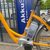 thumbnail of E-Bike Akku inklusive Ladegerät passend für Flyer Deluxe 36V NKY352B2, NKY370B2 Panasonic Deluxe Antrieb 36 Volt 17Ah 612Wh Sitzrohr