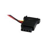 thumbnail of StarTech.com SATA auf LP4 Stromadapter mit 2 zusätzlichen Netzteil interne Stromversorgung 4-polig W bis Leistung M 15 cm Schwarz