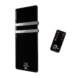 thumbnail of Elektrischer Glas-Wandhandtuchtrockner Omiros Sannover 850 W Schwarz