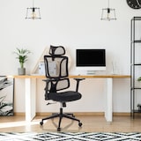 thumbnail of Bureaustoel / draaistoel ERGOMY zitting stof / rugleuning mesh zwart mybuero
