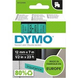 thumbnail of DYMO Ruban D1 Noir/vert 12MMX7M pour 1000/1000+/2000/3500/4500/5000/5520