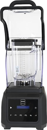 thumbnail of METRO PROFESSIONAL Batidora de vaso con campana insonorizada GBB1100, 24.5 x 28.5 x 48.5 cm, 2 L, negro