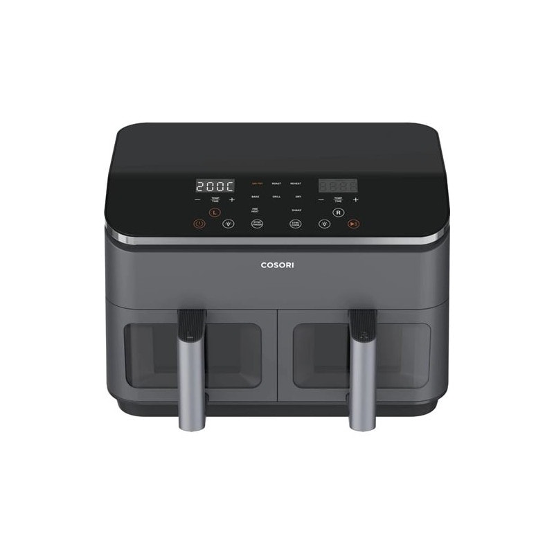 Freidora De Aire Cosori Dual Basket Chef Edition Negra 8,5 L 1750w
