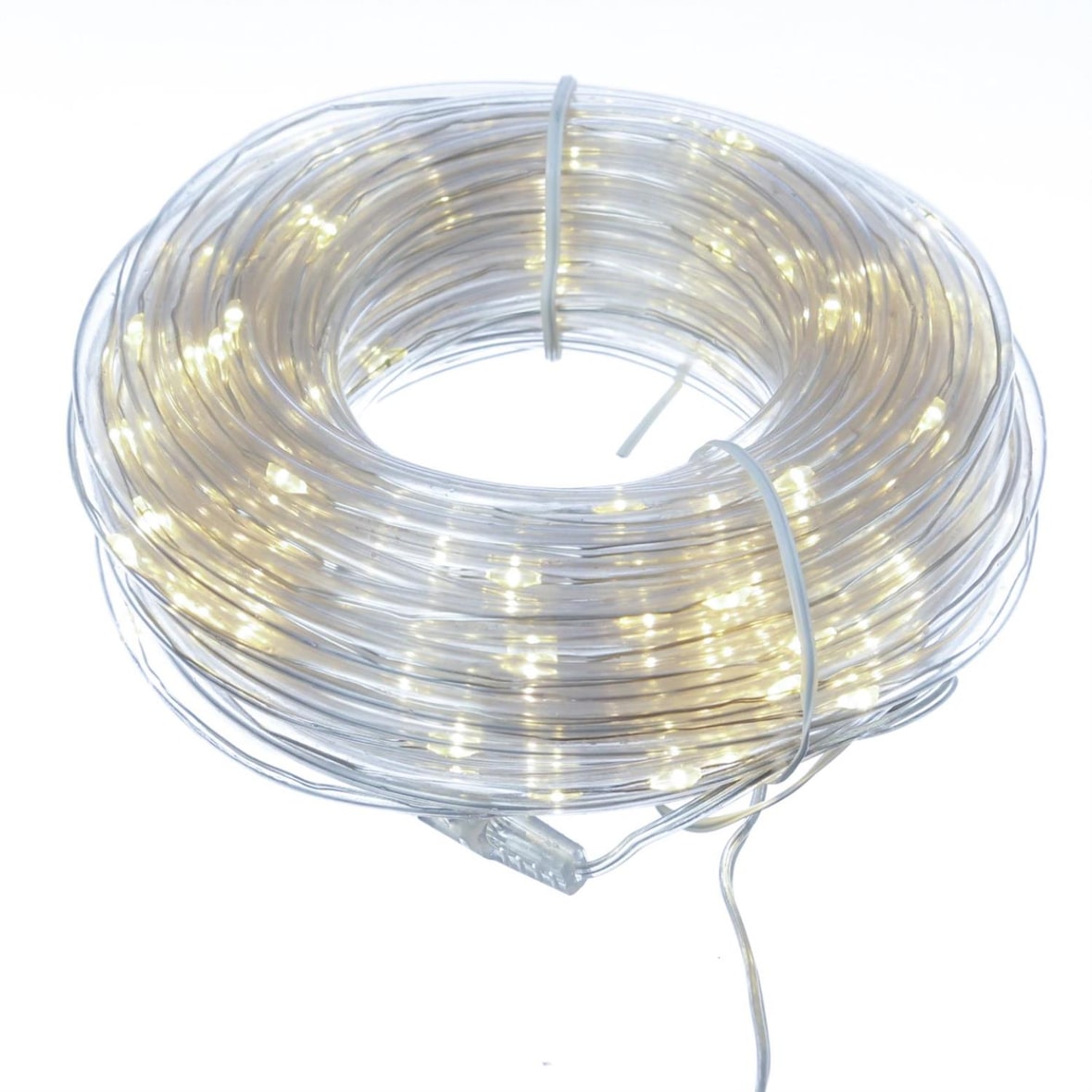 LED Lichtschlauch warmweiß Außen Lichterkette Party Garten Balkon 12m