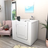 thumbnail of Senioren Sitzbadewanne Sitzwanne Badewanne mit Tür S02-B-L 100x78 cm