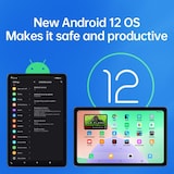 thumbnail of Tablette Tactile 10 Pouces 6GB RAM 128GB ROM 4G LTE Android 12 Octa Core 2.0GHz GPS Bluetooth WiFi Double SIM Gris YONIS