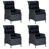 thumbnail of Helloshop26 - Conjunto de comedor de jardín exterior de 5 piezas muebles gris oscuro 02_0013802