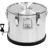 thumbnail of Stalgast Thermobehälter aus rostfreiem Edelstahl, 25 Liter, mit Ablasshahn