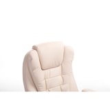 thumbnail of Sedia da ufficio Thor in similpelle crema