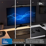 thumbnail of CSL LED Monitorlampe, Bildschirmlampe mit Dimmfunktion, Schreibtischlampe, 4,5W, Screenbar, 3 Lichtfarben, Monitorlicht, blendfrei, Monitor Lampe