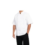 thumbnail of Kochjacke Boston Gr. S Unisex kurze Ärmel Weiss Whites Chefs Clothing
