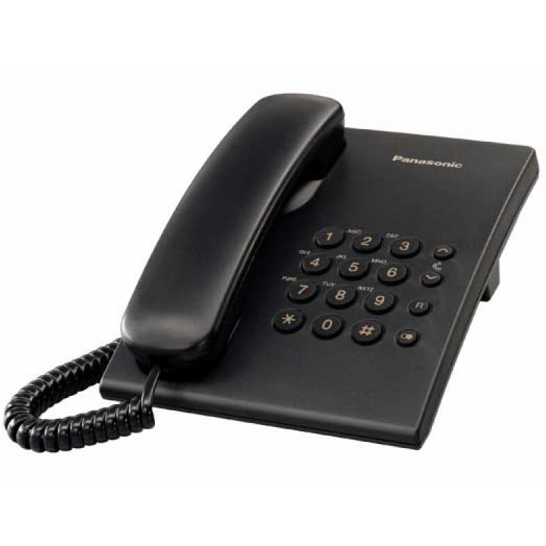 Panasonic telefono KXTS500EXB sobremesa negro