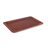 thumbnail of HENDI Serviertablett, rechteckig, rutschfest, laminiert, AmerBox, GN 1/1, Mahagoni, 325x530mm