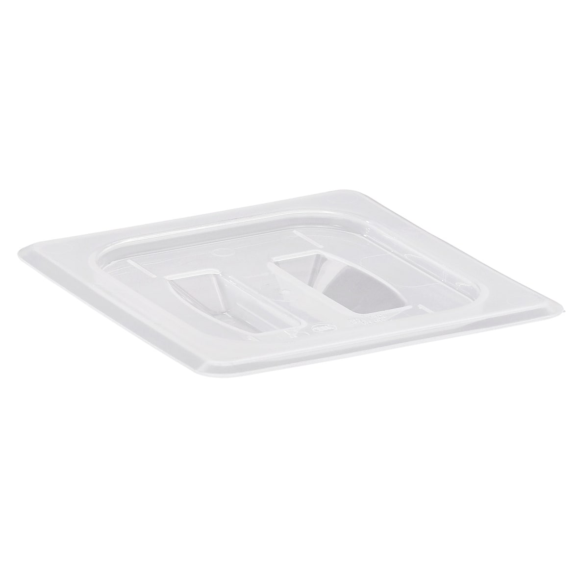 CAMBRO - 60PPCH-190/6 - Confezione da 6 pezzi - Coperchio con maniglia GN 1/6 - 16,2 x 17,6 cm - Bianco traslucido.