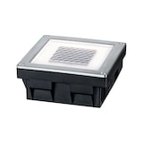 thumbnail of Paulmann Solar LED Bodeneinbauleuchte Cube IP67 2700K 3,6lm Edelstahl#Klar 93774