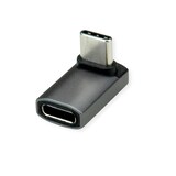 thumbnail of ROLINE USB4 Gen 3x2 Adapter Typ C ST/BU, Aluminium, 90°, breit, silberfarben