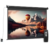 thumbnail of Beamer Projectiescherm wand Electrisch - 171x130 cm / 84 inch - Zwart