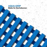 thumbnail of Antirutschmatte für Nasszonen "Adria" - UV-beständig / Blau 120 x 550 cm