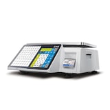 thumbnail of CAS CL3000 Etikettierwaage, Etiketten-Waage, Auszeichnungswaage, preisrechnend, GEEICHT, Wägebereich max. 15 kg, Ablesbarkeit 2 g