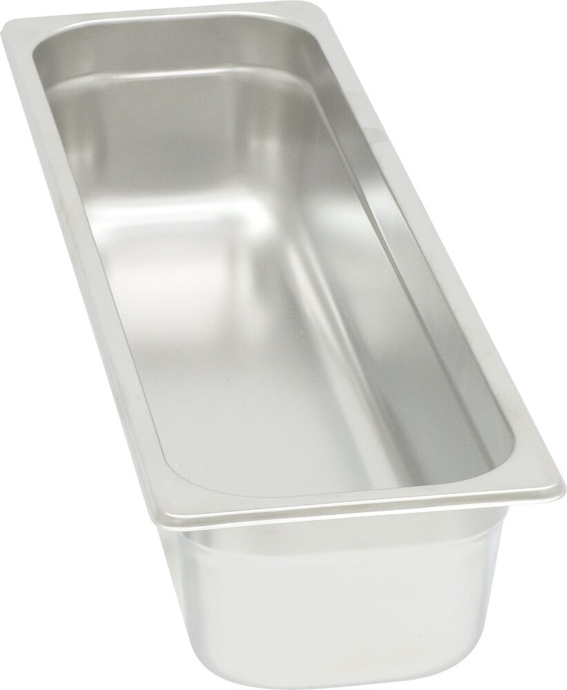 Stalgast Edelstahl Gastronormbehälter Serie STANDARD, GN 2/4 (100mm)