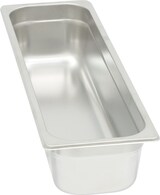 thumbnail of Stalgast Edelstahl Gastronormbehälter Serie STANDARD, GN 2/4 (100mm)