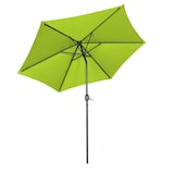 thumbnail of Parasol recto aluminio 3m verde - Oviala