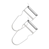 thumbnail of Lot de 2 rasoirs à légumes 11 cm Castor en inox Fackelmann