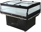 thumbnail of Kühlinsel NANDU | 4x Glasdeckel | 190L, HxBxT 93,5x137x108cm | +0/+6°C | Schwarz | + CHEFGASTRO Geschirrtuch | Kühltheken, Kühl-Glasvitrine