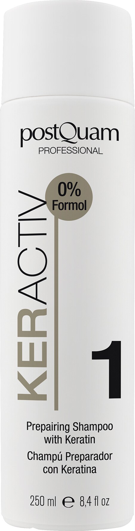 Vorbereitendes Shampoo mit Keratin 250 ml postquam
