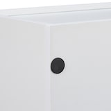 thumbnail of Relaxdays Druckerständer Schreibtisch, 3 Fächer, Regal für Drucker, Druckerhalter, H x B x T: 22,5 x 40 x 30 cm, weiß