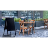 thumbnail of ALLboards Kundenstopper mit lackiertem schwarz Rahmen 118x61cm, Wasserfest, Werbeständer