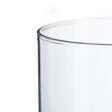 thumbnail of Relaxdays Vasen aus Glas, 4 Blumenvasen in versch. Größen, Glasvasen für Blumen & Kerzen, Tischvasen Set, transparent
