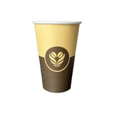 thumbnail of 12 oz / 33 cl Pappbecher Barista-Dekor + SUP und Triman-Branding (1000 Einheiten)