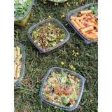 thumbnail of 300x Salatschale, RPET, klar, quadratisch, 750ml