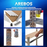 thumbnail of AREBOS Werkstatt-Schwerlastregal MDF-Büro-Regal