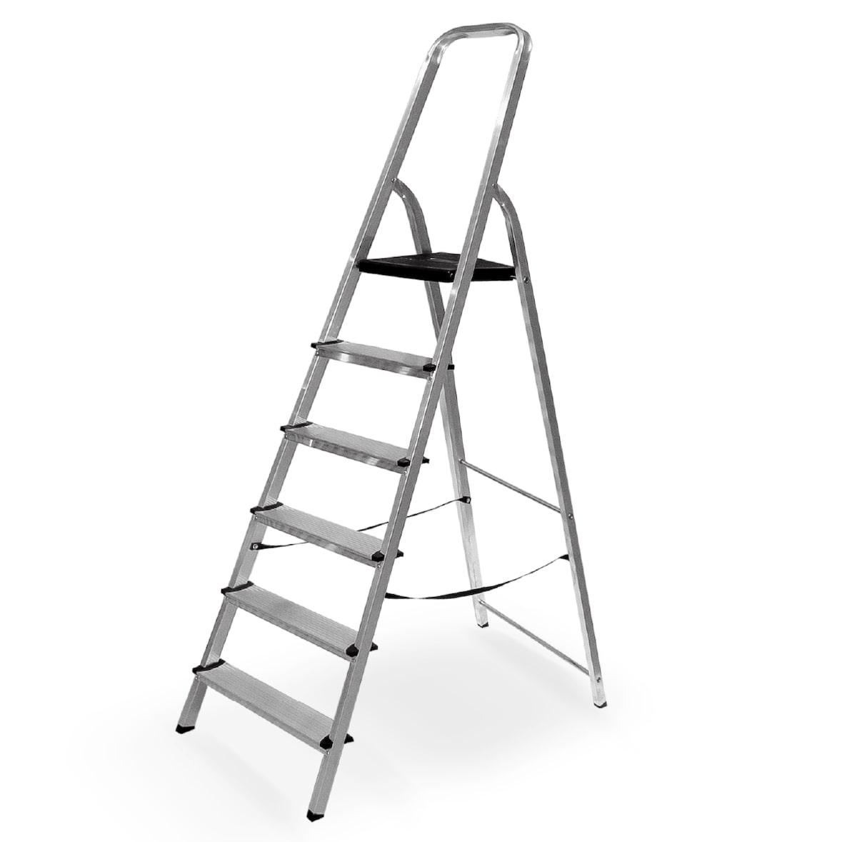 Escalera Plegable 6 Peldaños de Aluminio | UNIVERSALBLUE