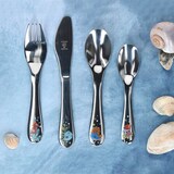 thumbnail of 4tlg. Justinus Meerestiere Kinder-Besteckset – 110-200