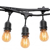 thumbnail of Lumisky MAFY 150xE27 62M Luci a stringa collegabili PVC 62M Nero