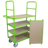 thumbnail of Etagenwagen 180x144x63 cm 600 kg 5 Ebenen Kommissionierwagen Transportwagen