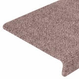 thumbnail of vidaXL Trapmatten 5 st 65x21x4 cm naaldvilt bruin