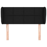 thumbnail of vidaXL Kopfteil mit Ohren Schwarz 93x23x78/88 cm Stoff