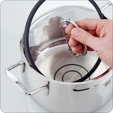 thumbnail of ELO Topfset Mystery, Edelstahl, 3 teilig ( Ø16 cm/ Ø20 cm/ Ø24 cm), induktionsfähig, backofenfest