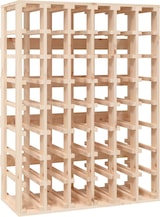 thumbnail of vidaXL Weinregal 70x33x94 cm Massivholz Kiefer